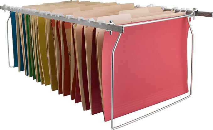 Business Source, BSN60529, File Frame, 1 / Each, Silver