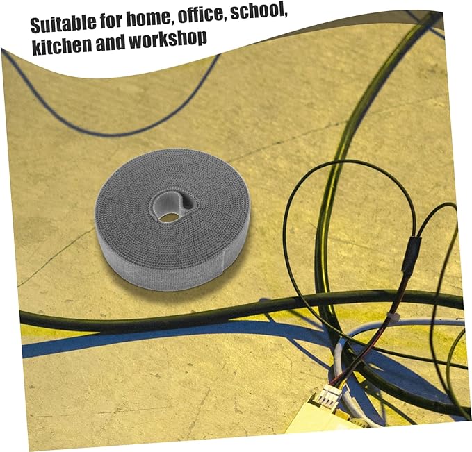 Self Adhesive Tape for Soccer Net Fastening Durable Cable Management Strong Adhesive Easy Peel and Stick Application for Home Office and Sports Use