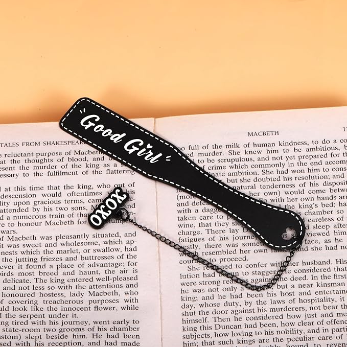 Smutty Book Lovers Gifts, Book Lover Gifts for Women, Funny Metal Bookmarks for Book Lovers Smutty Book Merch for Book Nerd Bookworm Bookish Christmas Birthday Book Club Gifts for Women