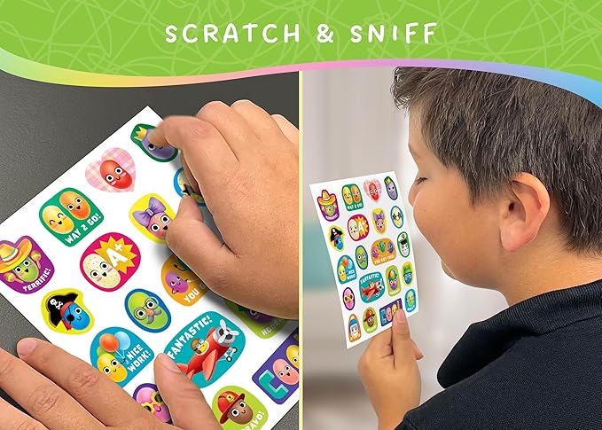 Teacher Created Resources Jelly Bean Smelly Stickers (TCR9441)