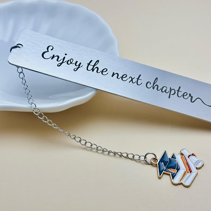 2026 Graduation Gifts Enjoy the Next Chapter Senior Gift Bookmarks for Him Her Inspirational Grad Gifts Students Gifts for High Middle Medical Nurse School Christmas