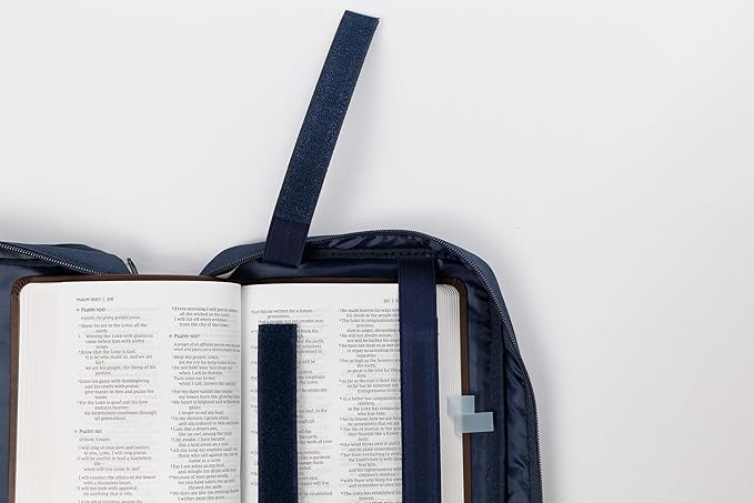 S.F. Creations Premium Bible & Book Carrying Case with Journaling Accessories - Convenient for Men, Women, Teens, and Kids (Black)
