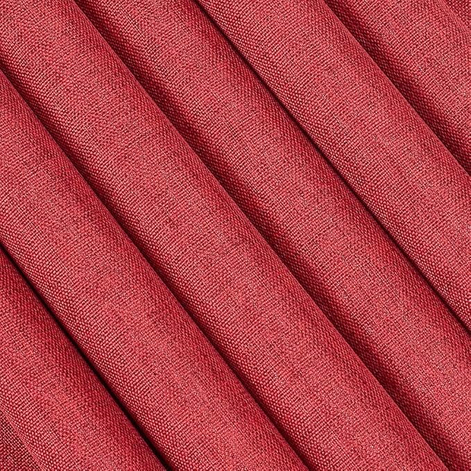 CRASPIRE 51x11.8 Inch Pure Red Book Cloth Paper Backed for Book Cover Binding Weave Linen Fabric Surface Protector Book Cloth Book Binding for Adult Scrapbooking Album DIY Crafts Cover