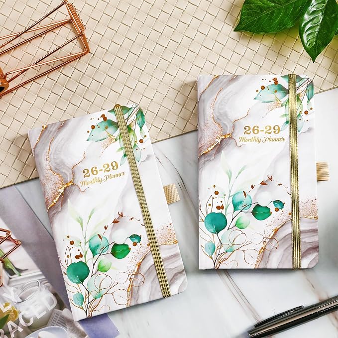 Pocket Calendar 2026-2029 - 3 Year Monthly Planner, July 2026 - June 2029, 6.4" x 3.8", Pocket Calendar 2026-2029 for Purse Small Size Monthly Planner