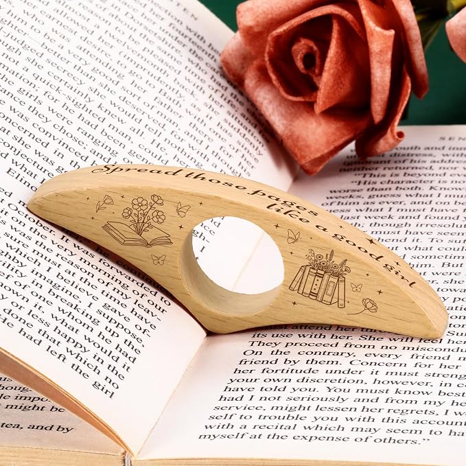 Thumb Book Page Holder, Smutty Bookmarks for Reading Women, Easter Basket Stuffers Smutty Book Lovers Gifts, Reading Accessories for Readers Bookworms Nerds Women Adults Birthday Easter Gifts