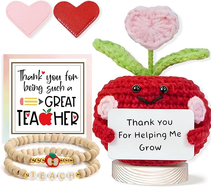 Teacher Appreciation Gifts for Women 2026, End of School Year Thank You Gift for Teacher, Graduation Goodbye Gifts for Coworkers Boss Lady, Last Day Farewell Gift Set for Her