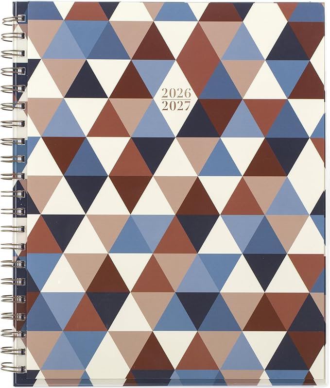 Cambridge Planner 2026-2027 Weekly & Monthly Academic 12-Month July-June, 8-1/2" x 11", Trigon (1794-905A)