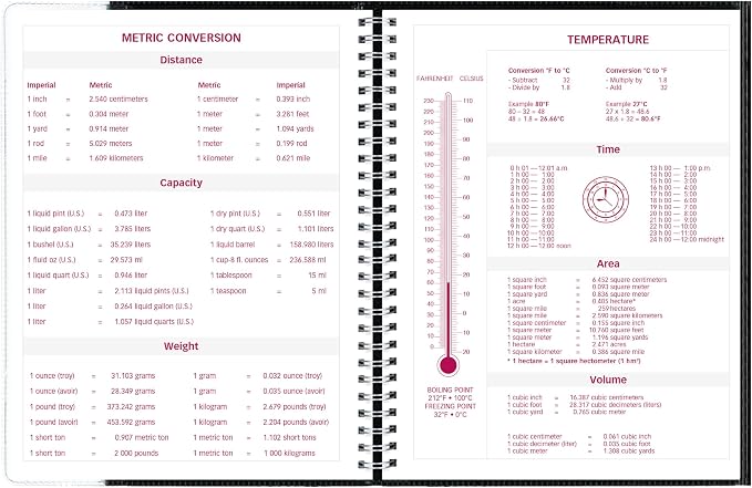 Brownline® 2026 Pre-Vu™ Weekly Planner, Tri-Fold Flexible Cover, Twin-Wire Binding, 11" x 8.5", Black (CB925.BLK-26)
