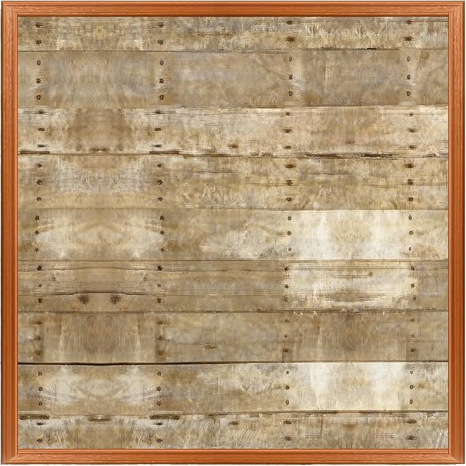 47×47In Fabric Bulletin Board Decoration for Classroom Wood Grain Linen Bulletin Board Decor with 30 Double Sided Adhesive Brown Wood Boards Rustic Background Art Craft for School Education Supplies