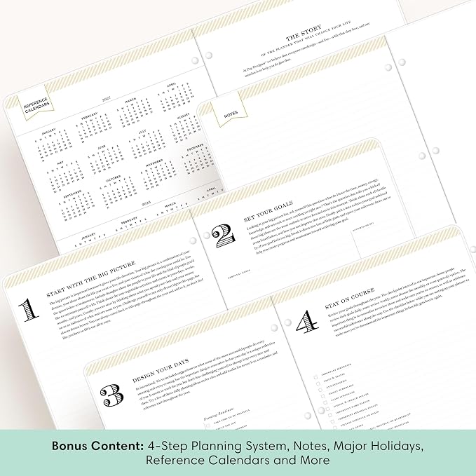 Blue Sky Day Designer 2027 Monthly Planner Calendar, January 2027 - December 2027, 8.5" x 11", Clear Flexible Cover, Stapled Binding, Secret Garden Mint