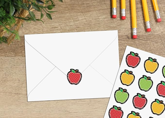 Teacher Created Resources Dotty Apples Stickers (TCR5912)