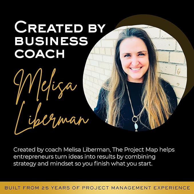 Map Desk Pad Project Notebook - One-Page Project Planner for Business Owners to Stay Focused, Project Management, and Achieve Results with a Success Mindset