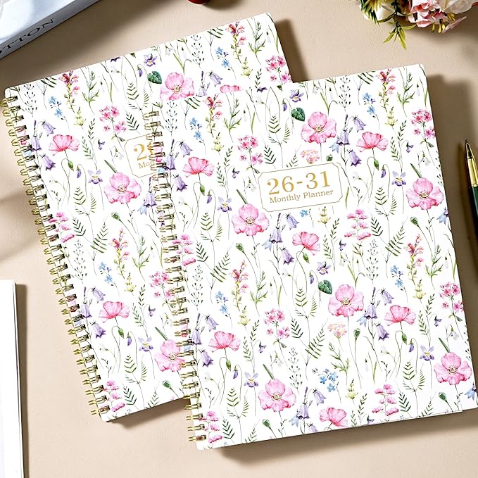 2026-2031 Monthly Planner/Calendar - 5 Year Planner 2026-2031, Jul. 2026 - Jun. 2031, 9'' x 11'', with Coated Tabs, Inner Pocket