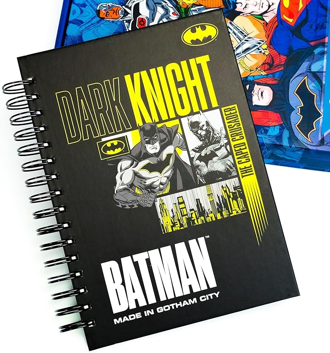 Batman Planner 2026 Notebook, Superhero Weekly Monthly Planner Hardcover Journal with 12 Tabs for Adults Teens Organizer Lovers Gift (Plan C)