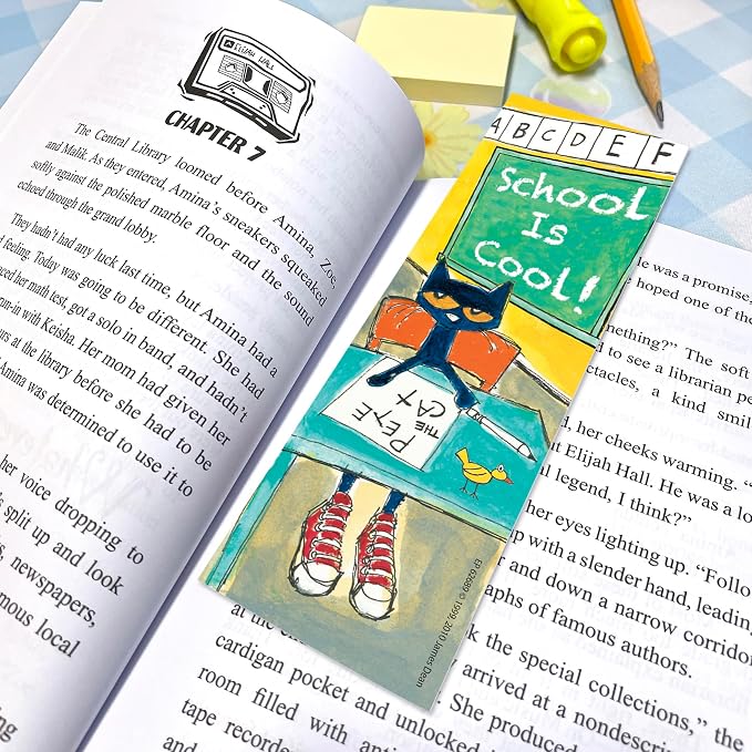 Edupress Pete the Cat School is Cool Bookmarks (EP62689)