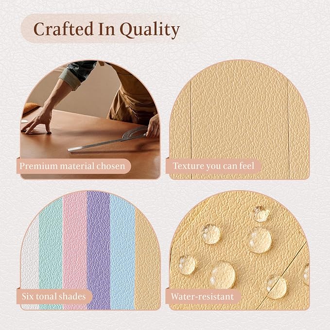 Leather Bookmark for Reading Women, Dont LET ME DIE HERE Bookmarks, Index Book Marks for Book Lovers, 6 Pcs Light Color Set
