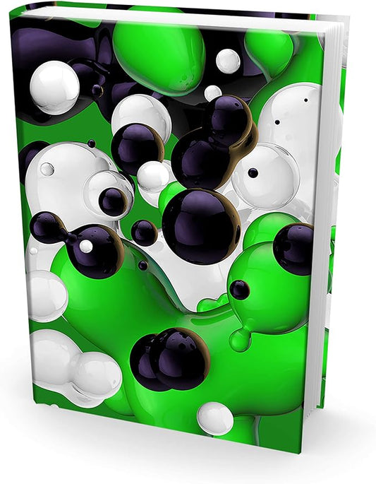 Easy Apply, Reusable Book Covers 1 Pk. Best Jumbo 9x11 Textbook Jackets for Back to School. Stretchable to Fit Most Large Hardcover Books. Perfect Fun, Washable Designs for Girls, Boys, Kids and Teens