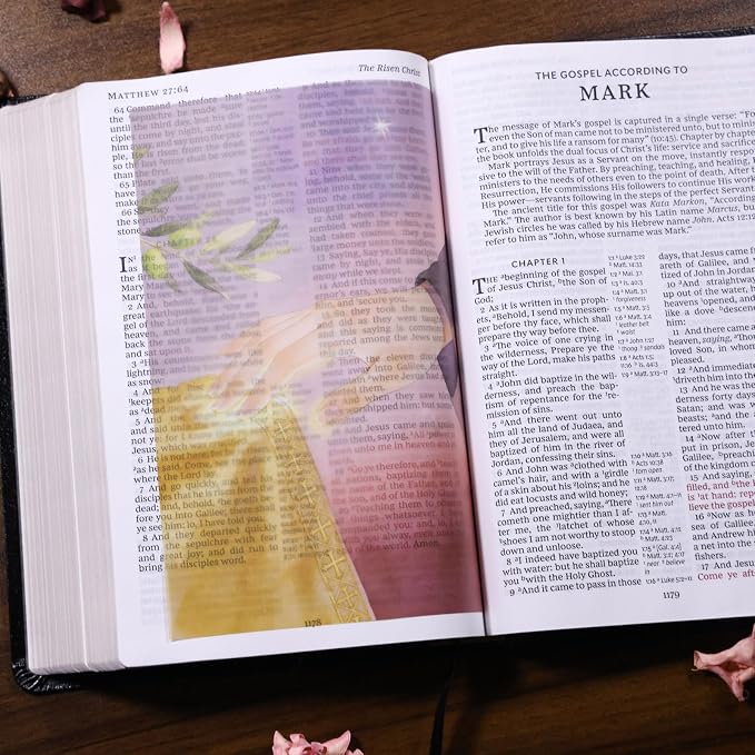 BAMAYSELF 15 Pcs Bible Page Overlays for Women, Bible Inserts Gifts for Journaling, Elegant Christian Bookmark Gift Book Accessories, Christian Church Gifts for Bookish Book Lovers