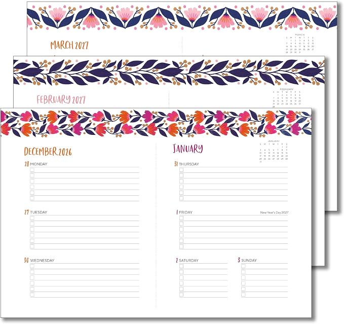 High Note 2027 Planner, 17-Month Weekly & Monthly Flexible Cover Calendar Book with Goal & Project Planning Pages, August 2026 – December 2027, 5.75" x 7.5" by Jess Phoenix
