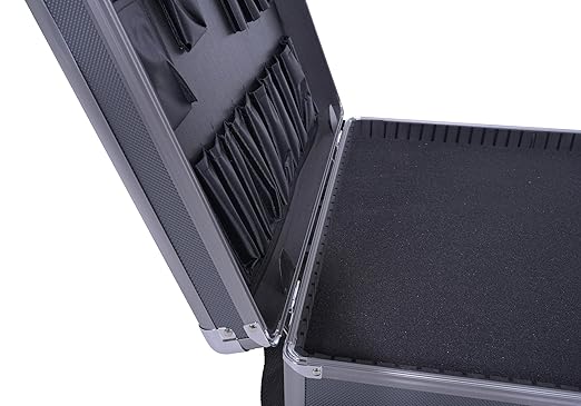 Vestil CASE-1813 Aluminum Carrying Case 18 In. x 14-1/2 In. Silver