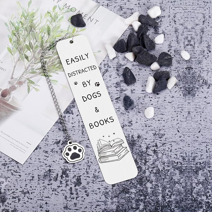 Dog Fathers Day Gifts for Men Women, Book Marks for Reading Women, Dog Bookmark, Corgi Gifts for Corgi Lovers, Dog Owner GIF ts, Pug French Bulldog Dachshund German Shepherd Golden Retriever GIF ts