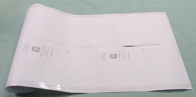 20 Yard Roll 10" Brodart Lo-Luster Book Jacket Covers - Center-Loading, Clear, Mylar, Adjustable