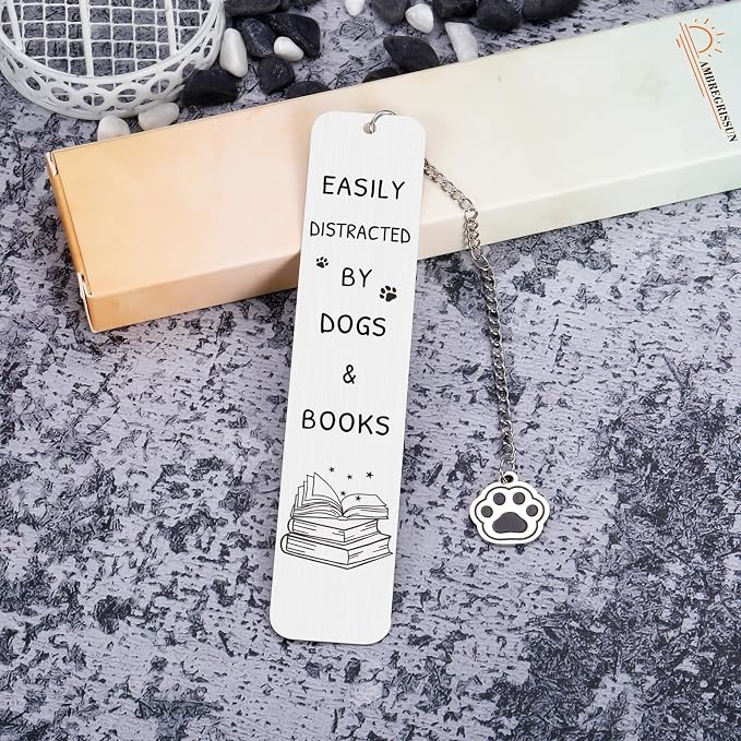 Dog Fathers Day Gifts for Men Women, Book Marks for Reading Women, Dog Bookmark, Corgi Gifts for Corgi Lovers, Dog Owner GIF ts, Pug French Bulldog Dachshund German Shepherd Golden Retriever GIF ts