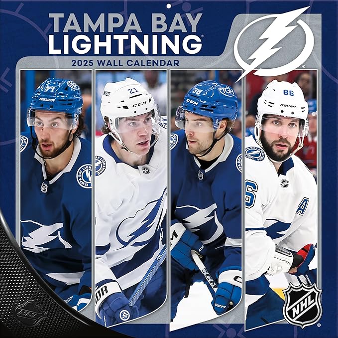Turner Licensing, NHL Tampa Bay Lightning 2025 Wall Calendar