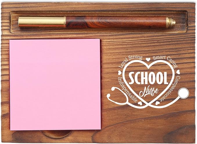 School Nurse Appreciation Gifts Inspirational Quote Healthcare Worker Medical Student Graduation Nursing Nurse Week Thank You Gift Desk Self Stick Note Pad Holders EDP207