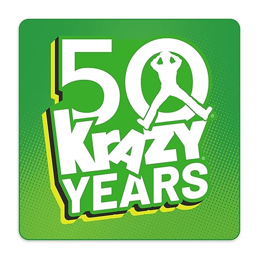 Krazy Tape Clear Bond Double Sided Mounting Tape, 1"x2", Pack of 24 Pre-Cut Pieces, Easy Lift Transparent Adhesive Strips for Glass, Leather, Metal, Drywall & Wood Surfaces, Indoor & Outdoor Use