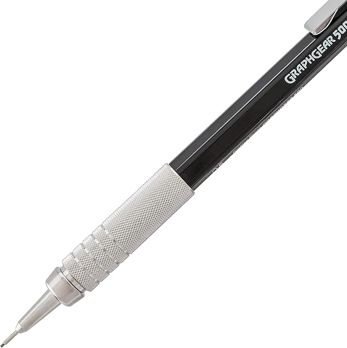 Pentel Graph Gear 500 Automatic Drafting Pencil, 0.5mm, Black Barrel, 1 Pack (PG525BP)