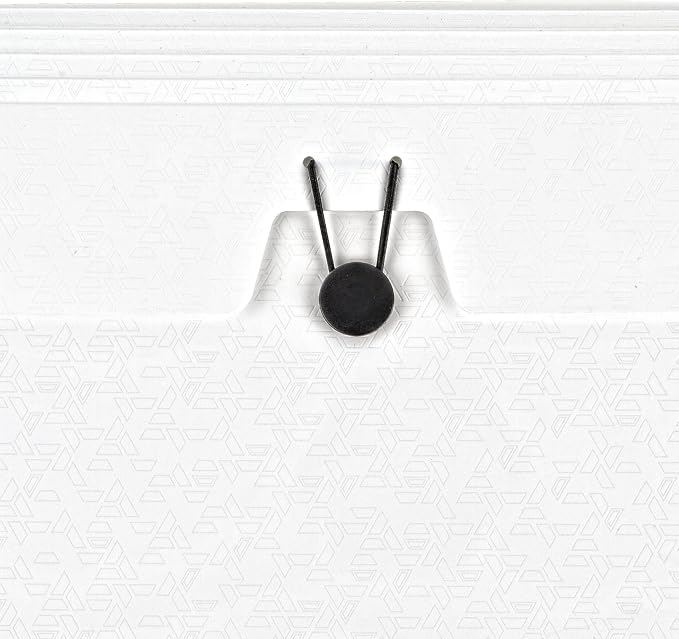 Five Star Expanding File Organizer, 6-Pocket Accordian File Organizer, Bungee Closure, Holds 8-1/2" x 11" Paper, White (350100E-ECM)