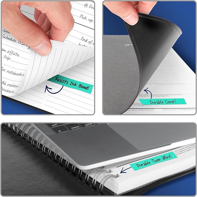 AT-A-GLANCE 2027 Planner, Weekly, 7" x 8.75", Block-Style, DayMinder, Black (G5350027)