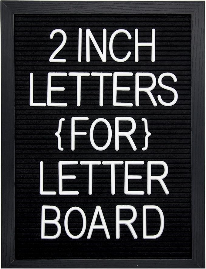 Felt Letter Board Letters Set - 227pcs 2 inch Tall Letters