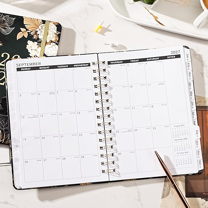 2026-2029 Monthly Planner/Calendar - 3 Year Monthly Planner 2026-2029, July 2026 - June 2029, 6.3" x8.4", 3 Year Calendar with Tabs, Hardcover, Inner Pocket