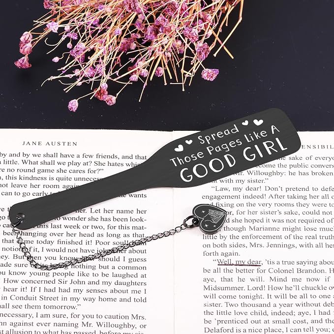 Smutty Bookmarks for Reading Women - Smutty Book Lovers Gifts Spicy Book Merch for Women Dark Romance Bookmarks for Bookworms Nerd Book Lover Gifts for Friends Women Adults Valentine Easter Gifts