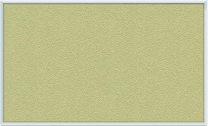 Ghent 1634-181 Vinyl Bulletin Board with Aluminum Frame, Caramel, 36" x 46.5"