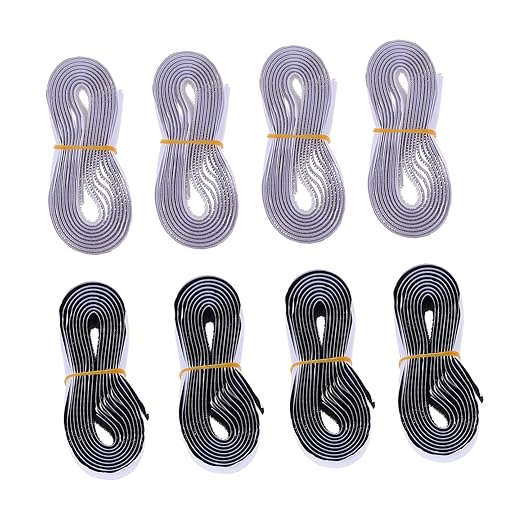 OSALADI 4set Self-Adhesive Strips Home Organizing Tape Double-Sided Sticky Adhesive Strips for Daily Use Strong Hold Easy to Apply