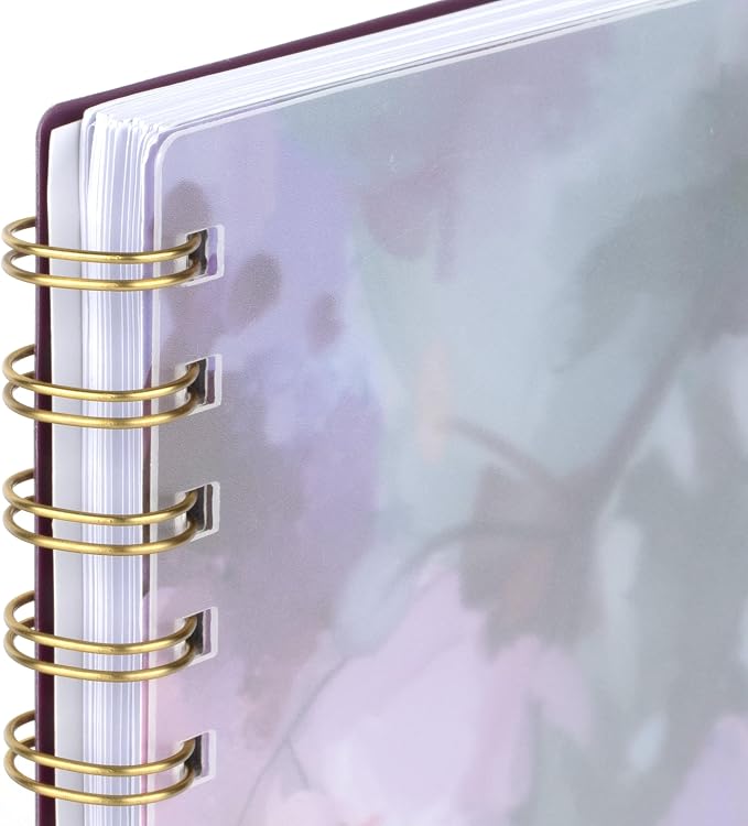 Mead Cambridge 2027 Planner, Weekly & Monthly, 5.5" x 8.5", Blush Blossom (1855-200-27)
