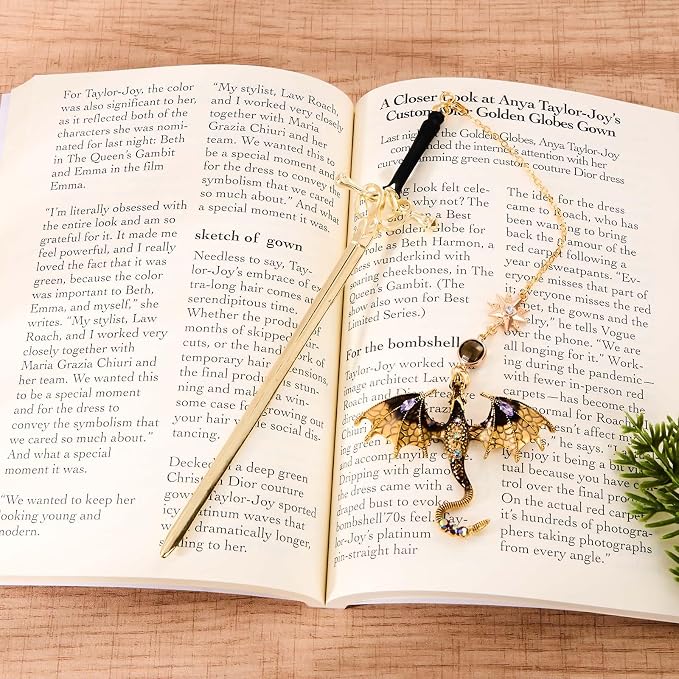 Birthday Graduation Gifts for Women Men Teacher Father Mothers Wife Boy Kid | Fourth Wing Dragon Sword Fantasy Funny Bookmark for Women Ideas Gift for Book Mark Lovers Reading Anniversary Retirement