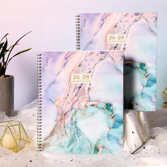 2026-2028 Monthly Planner - Monthly Planner 2026-2028 from Jul.2026 - Jun.2028, 2 Year Planners 8.5'' x 11'', 2-Year Calendar with Back Pocket, 24 Tabs