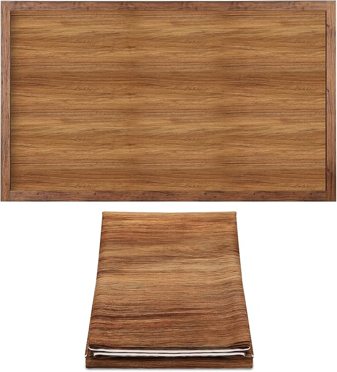 Mindsoft Bulletin Board Paper 48'' x 107'' Class Boards for Classroom Bulletin Boards Everyone is Welcome Classroom Board Decor Pillows Curtains Crafts(1 Pc,Wood Grain)