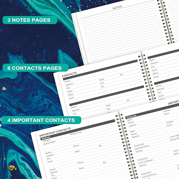 Monthly Planner/Calendar 2026-2031 - 5 Year Monthly Planner 2026-2031 from July 2026 - June 2031, 9" x 11", 2026-2031 Calendar Planner with Tabs