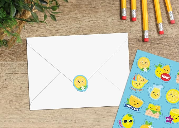 Teacher Created Resources Lemon Smelly Stickers (TCR9443)