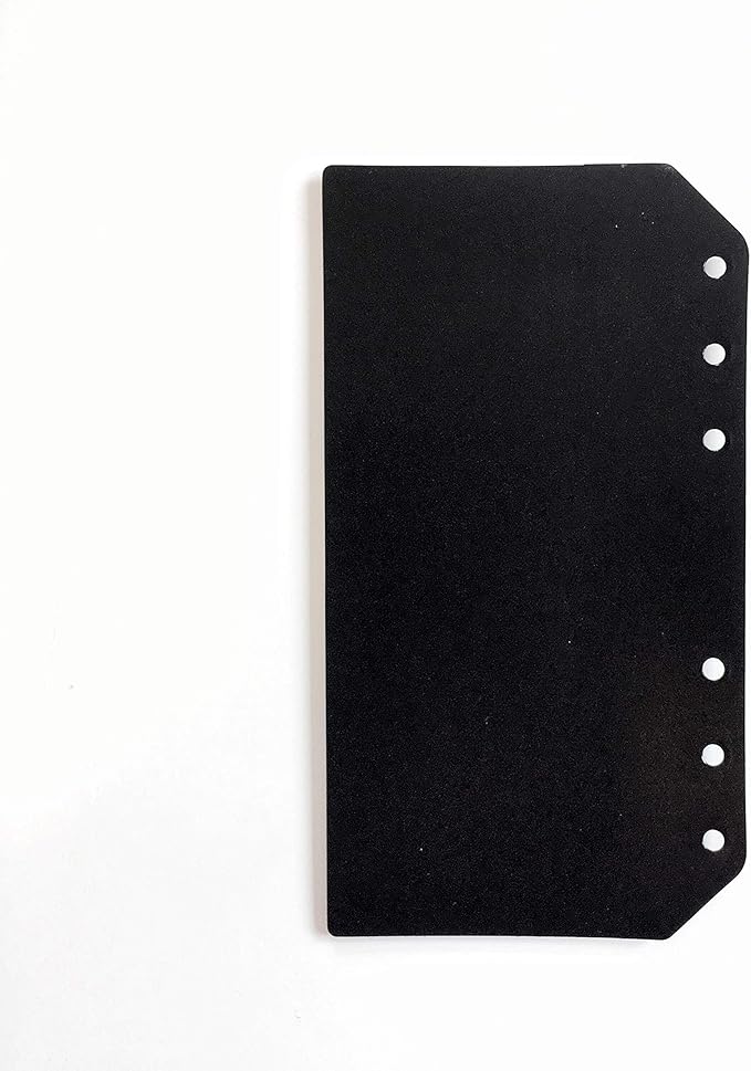 Zelten Refills/Loose Leaves for A6 Cover Ring Binder/Personal Organizer/Planner(A6 6 Holes, Sticker Index Tabs)