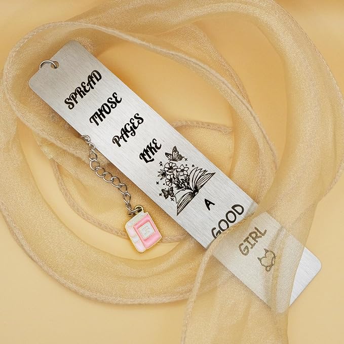 Funny Bookmarks for Women Adult Spicy Bookmark for Book Lovers Sister Gifts from Sister Friendship Gifts for Spicy Reader Bookish Female Valentine Christmas Birthday Gag Gifts Book Club