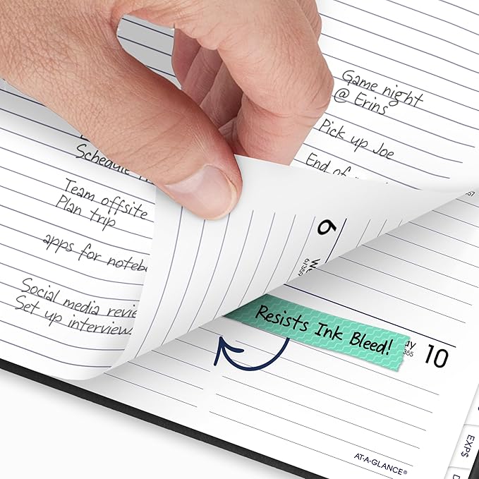 AT-A-GLANCE 2027 Refill for Executive Planner G54500, Weekly & Monthly, 7" x 8.75", DayMinder (G5455027)
