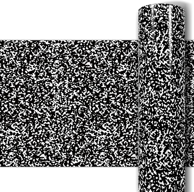 Black Composition Bulletin Board Roll Reusable Waterproof Erasable Composition Notebook Non-Woven Fabric Bulletin Board Roll Black and White Background Poster for Classroom Decor Wrap Craft 15.7"x40ft