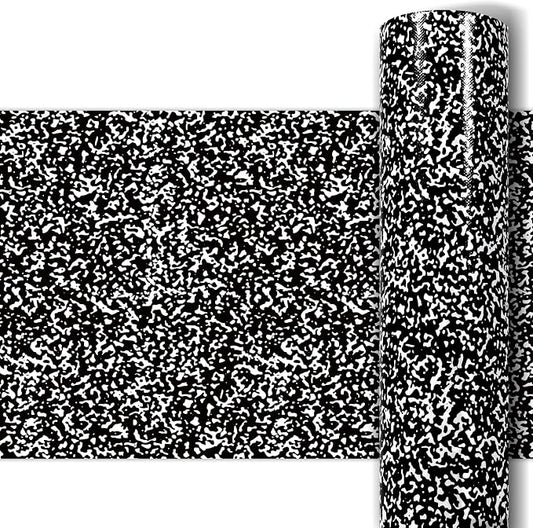 Black Composition Bulletin Board Roll Reusable Waterproof Erasable Composition Notebook Non-Woven Fabric Bulletin Board Roll Black and White Background Poster for Classroom Decor Wrap Craft 15.7"x40ft