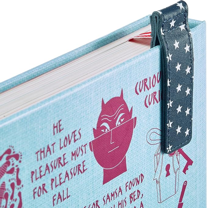 Superior Essentials Patriotic Magnetic Bookmark-Genuine Leather, Single Long Ribbon Bible Bookmark for Book Lovers-Amplify Your Love for Books with Our Elegant Ribbon Page Marker (American Flag, 1PC)